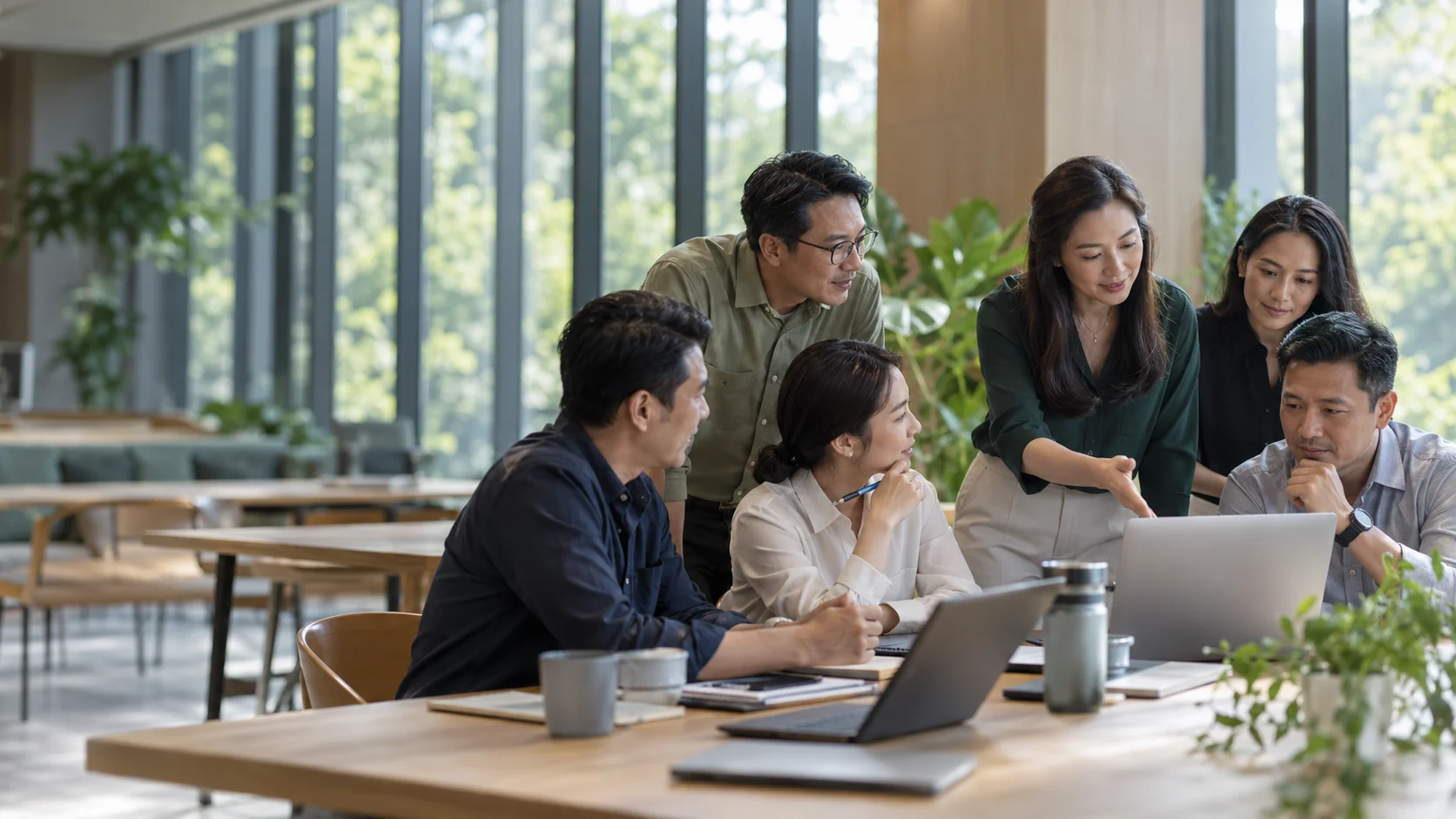 ภาพประกอบการเรียนรู้ร่วมกันของบุคลากรใน Workshop